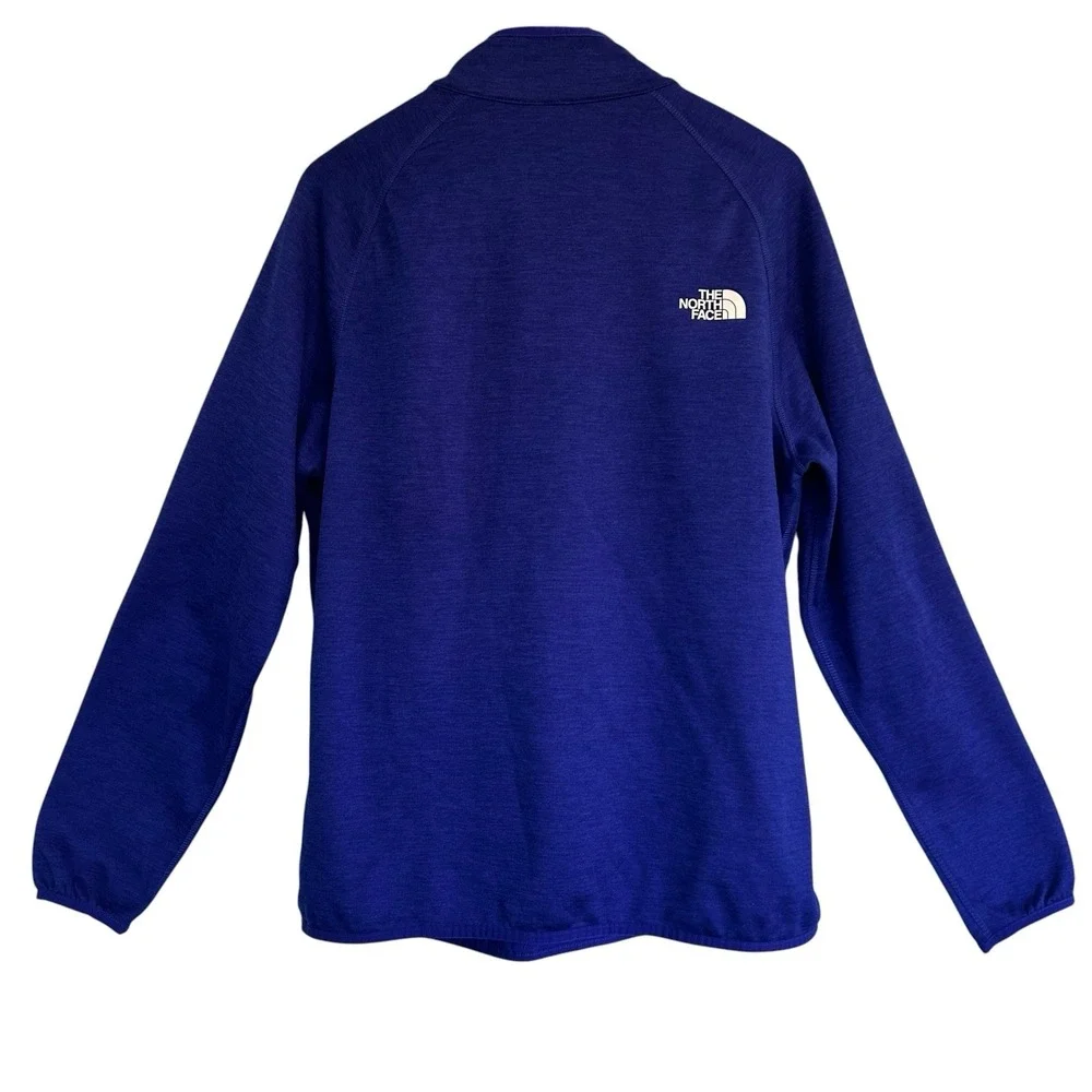 The North Face Men Blue 1/4 Zip Performance Pullover Jacket NF0A5G9W L